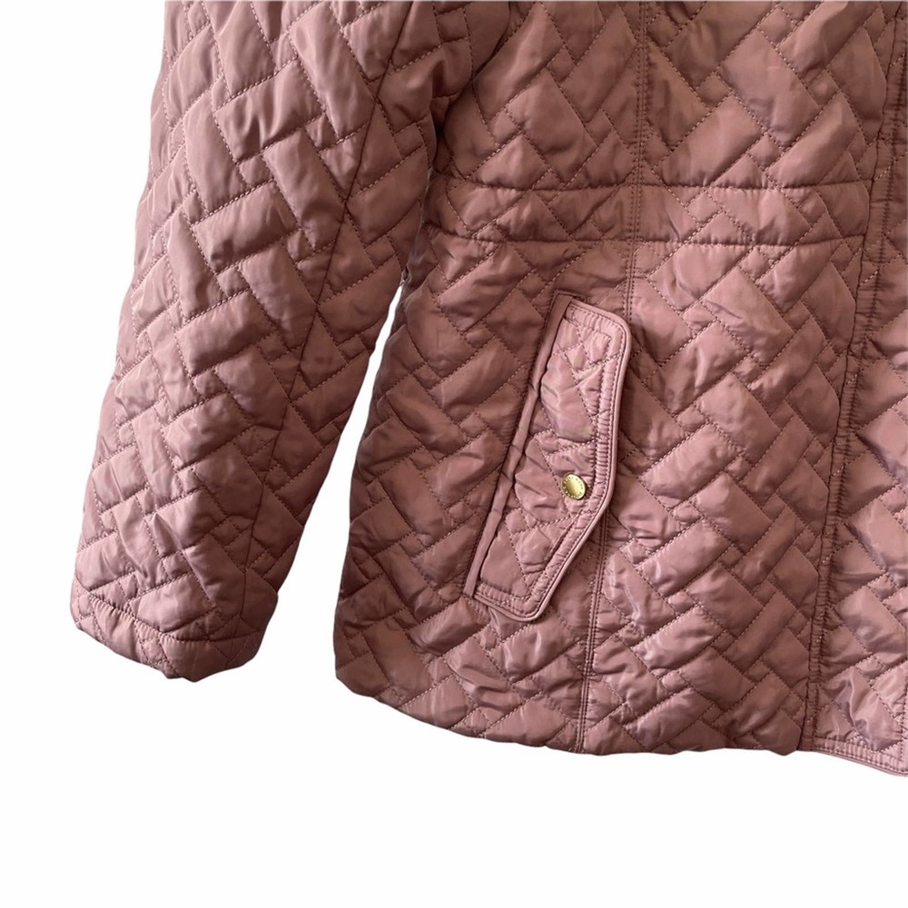 Cole Haan Women’s Classic Quilted Coat size large - Picture 5 of 12